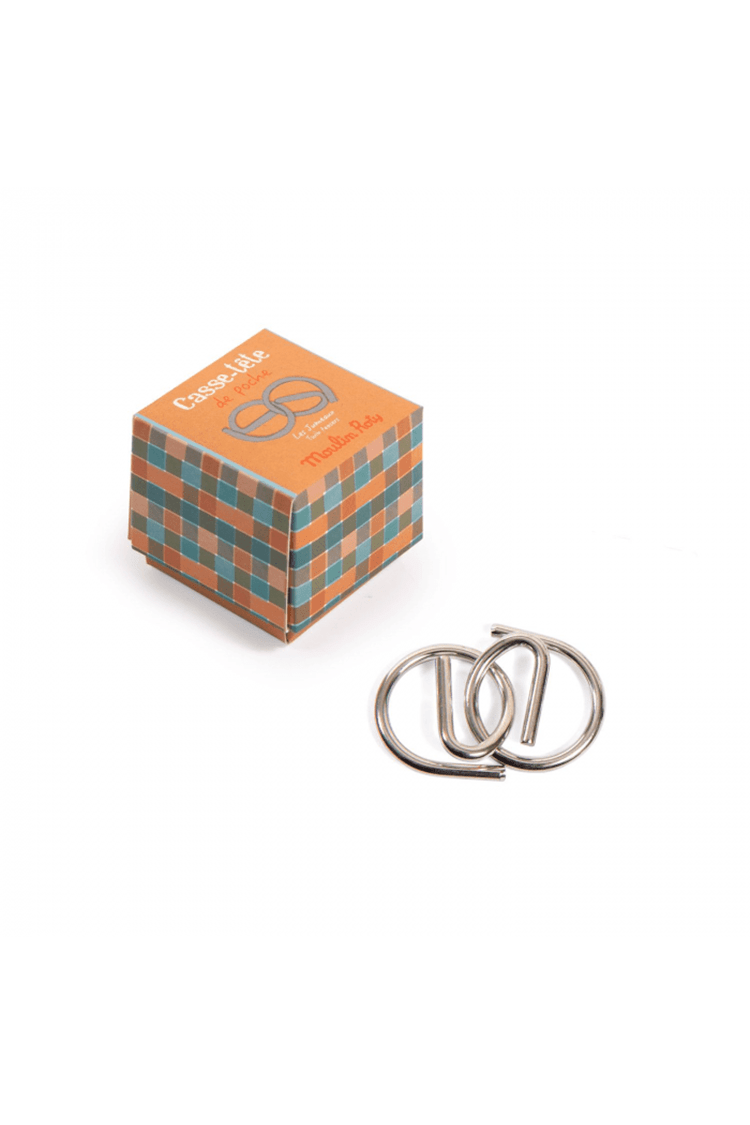Breinbreker Les Petites Merveilles Oranje van Moulin Roty | Kids Conceptstore Le Fanfare