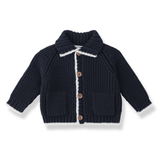 Brescia cardigan - blue van 1+ in the family | Kids Conceptstore Le Fanfare