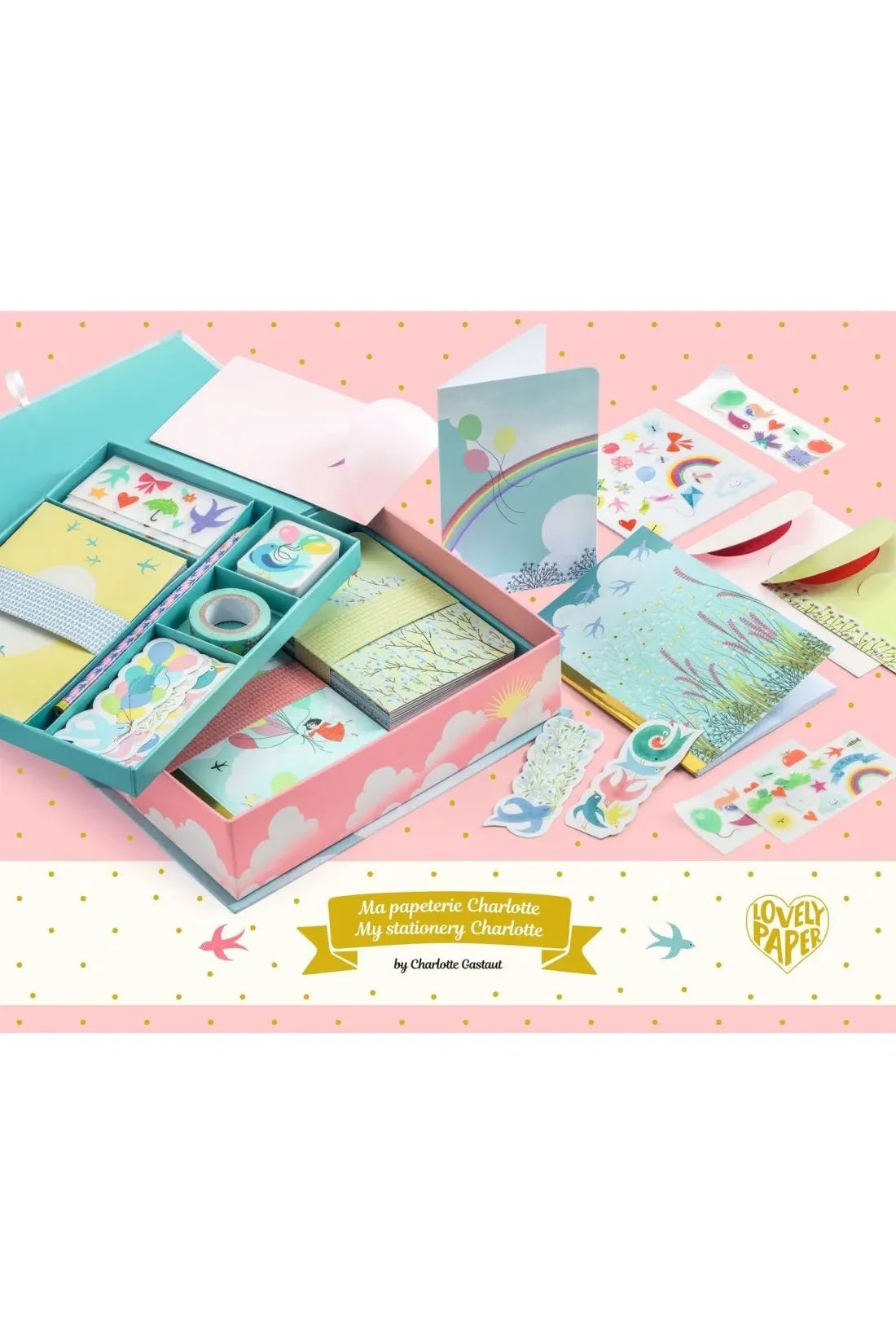 Briefpapier Charlotte van Djeco | Kids Conceptstore Le Fanfare
