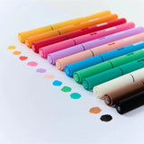 Brush Power - 12 Acrylic Markers van OMY | Kids Conceptstore Le Fanfare