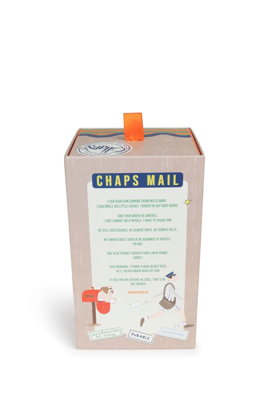 B.T. Chaps Bertha the American Bulldog floppy in giftbox van BON TON TOYS | Kids Conceptstore Le Fanfare
