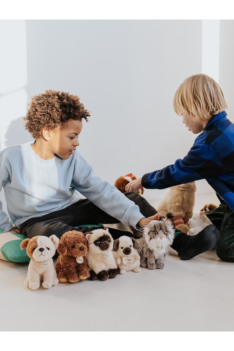 B.T. Chaps Bertha the American Bulldog floppy in giftbox van BON TON TOYS | Kids Conceptstore Le Fanfare