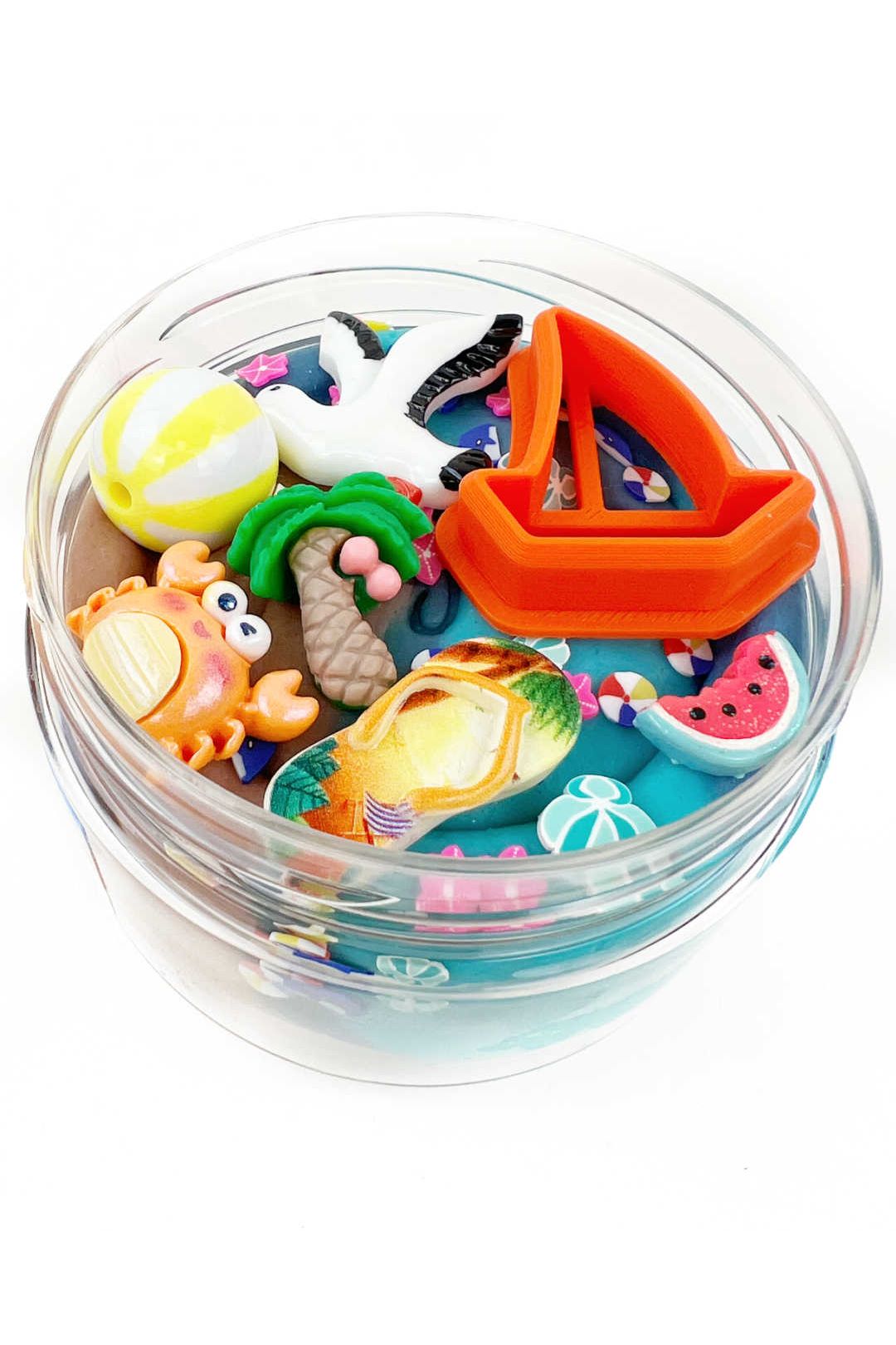 Build a Beach Surprise Pot van Invitation to Imagine | Kids Conceptstore Le Fanfare