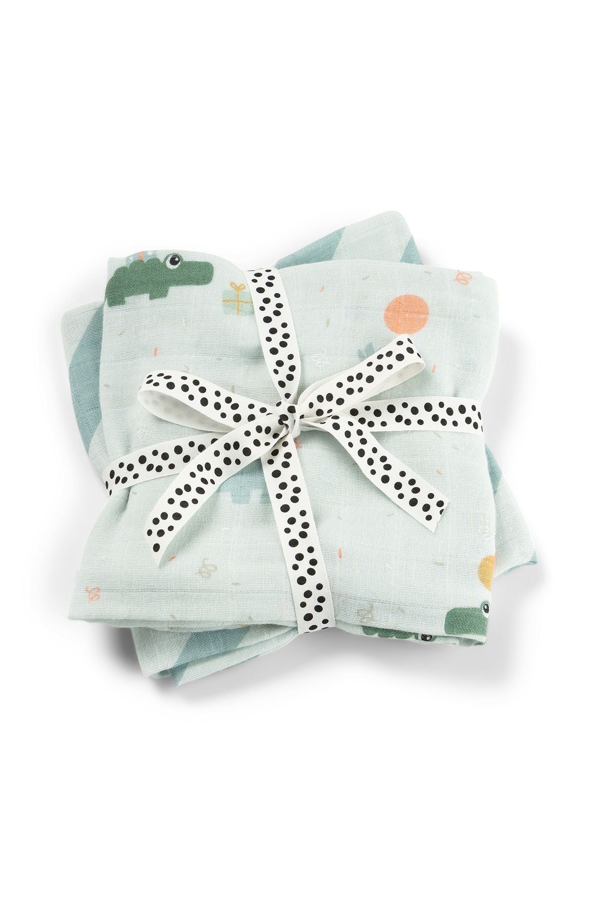 Burp cloth 2-pack | Celebration - Blue van Done by Deer | Kids Conceptstore Le Fanfare