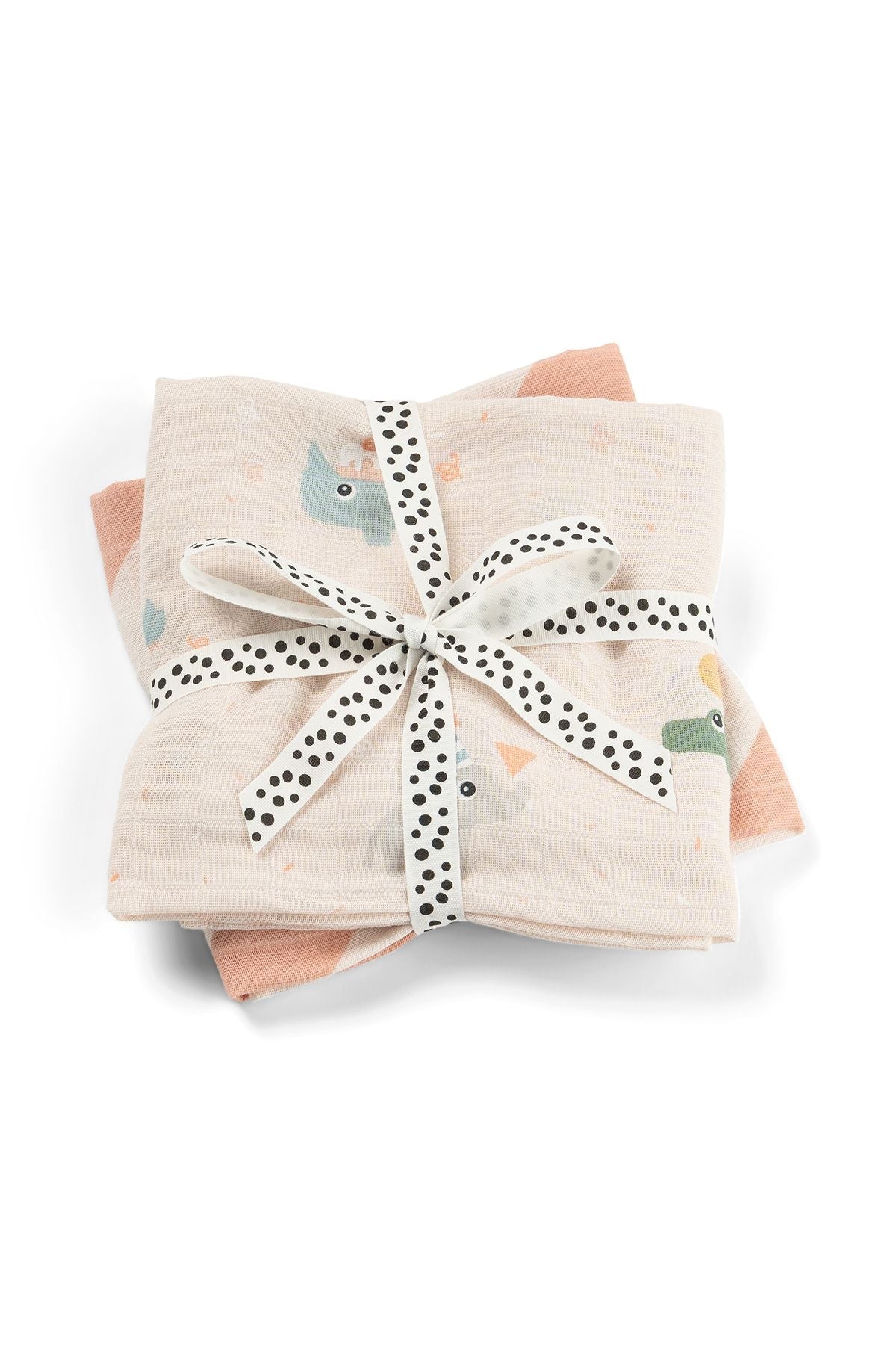 Burp cloth 2-pack | Celebration - Powder van Done by Deer | Kids Conceptstore Le Fanfare
