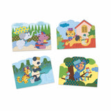 Magisch kleuren. Buiten verstopt.