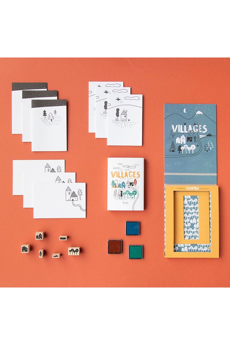 Calming Stamps - Villages van Londji | Kids Conceptstore Le Fanfare