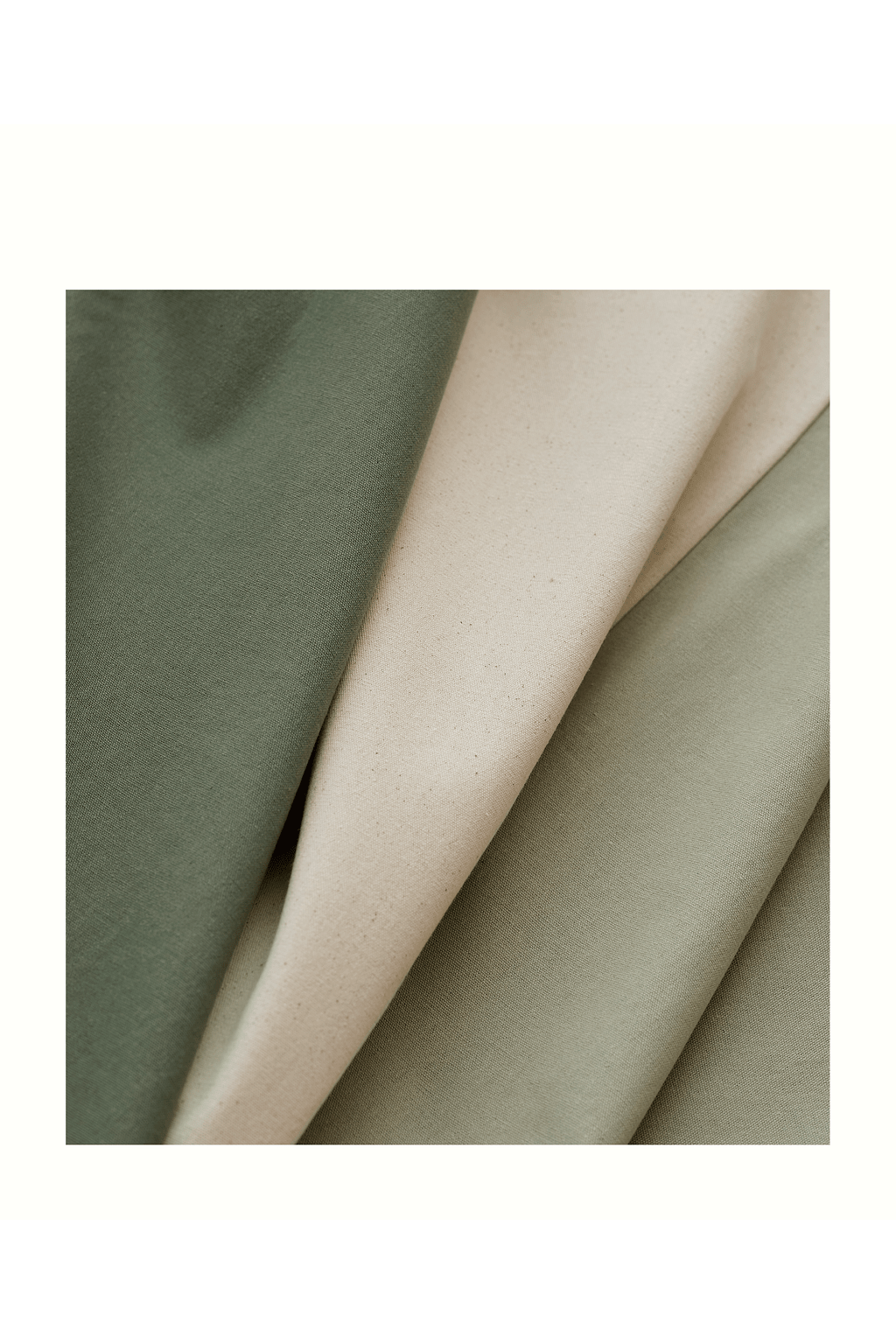 Camp bed canopy circus, green/undyed van Oliver Furniture | Kids Conceptstore Le Fanfare