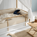 Camp bed canopy sahara, white van Oliver Furniture | Kids Conceptstore Le Fanfare