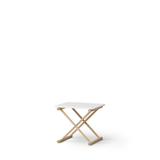 Camp bed table, low, white/oak van Oliver Furniture | Kids Conceptstore Le Fanfare