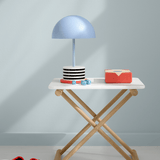 Camp bed table, low, white/oak van Oliver Furniture | Kids Conceptstore Le Fanfare