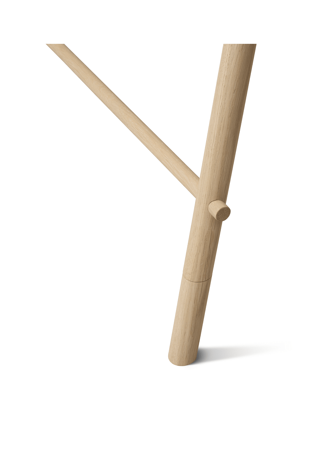 Camp junior desk, adjustable, white/oak van Oliver Furniture | Kids Conceptstore Le Fanfare