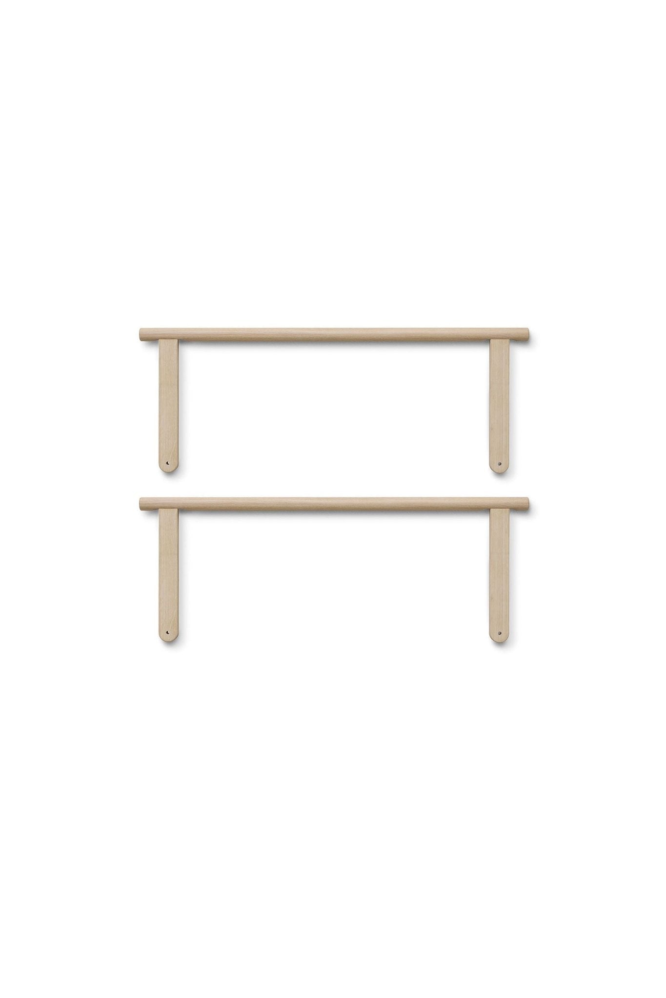 Camp novel bed guard, 2 pcs., oak van Oliver Furniture | Kids Conceptstore Le Fanfare