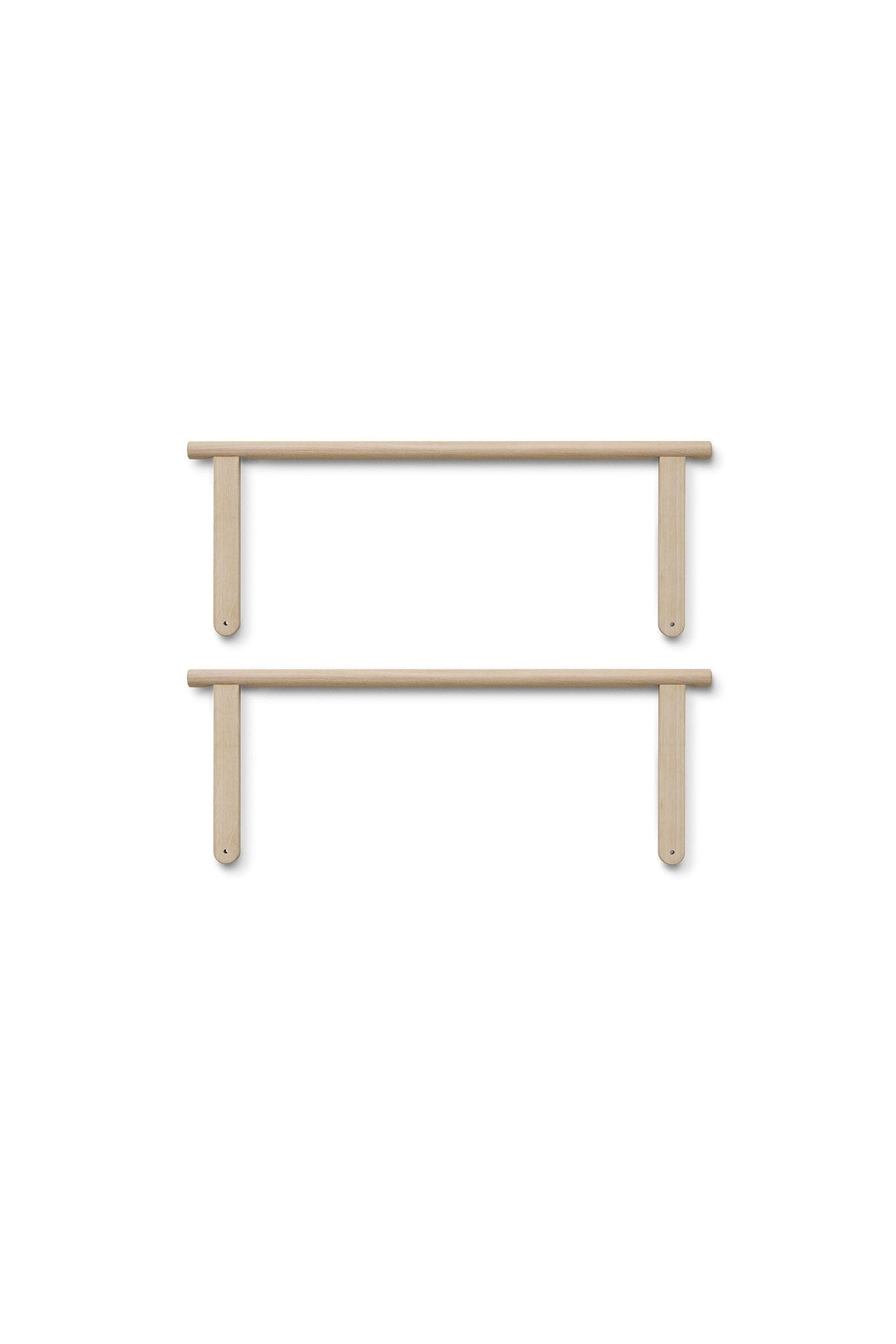 Camp novel bed guard, 2 pcs., oak van Oliver Furniture | Kids Conceptstore Le Fanfare