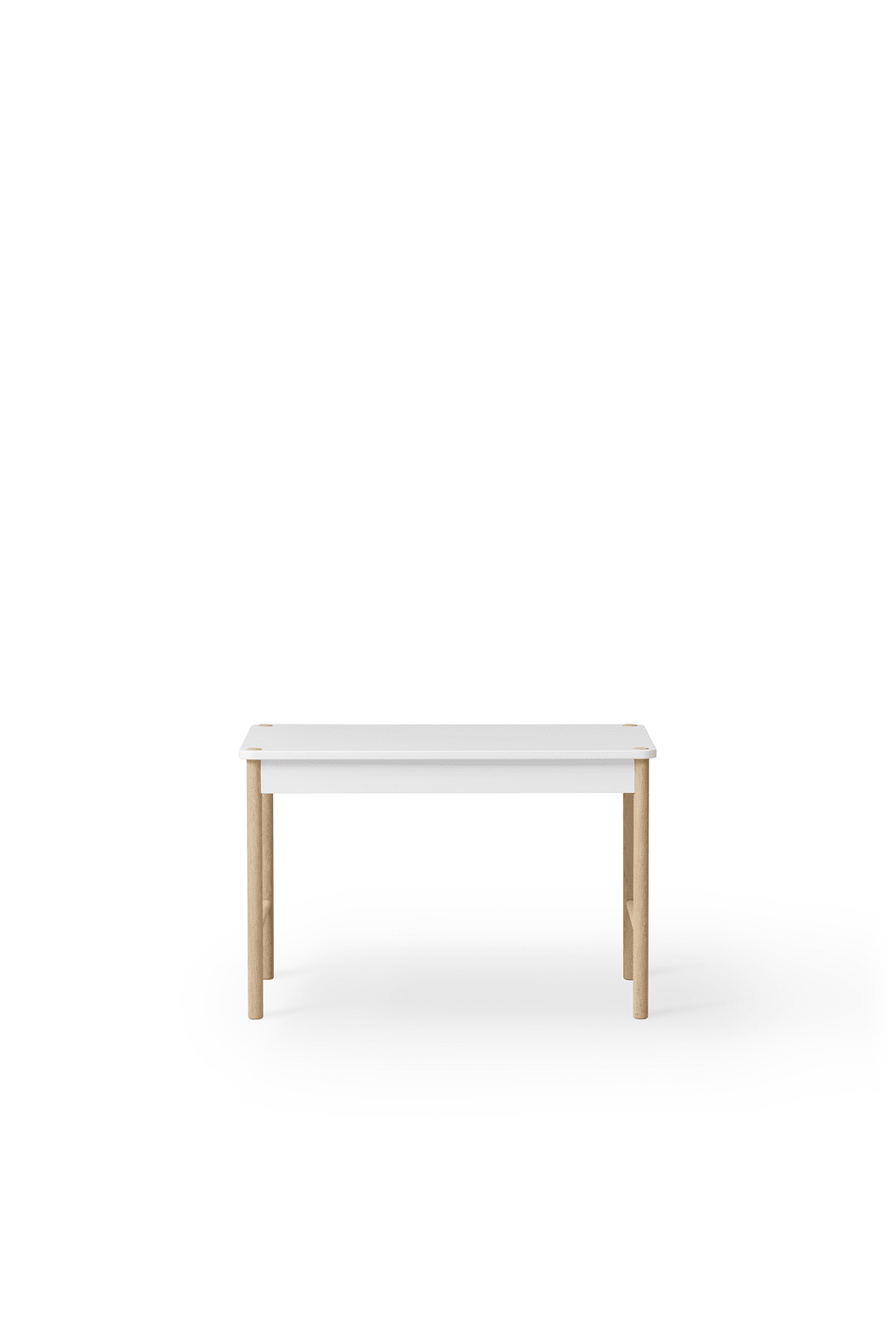 Camp toddler play table, white/oak van Oliver Furniture | Kids Conceptstore Le Fanfare