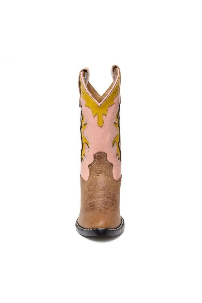 Candy Brown Cowboyboots van Bootstock | Kids Conceptstore Le Fanfare