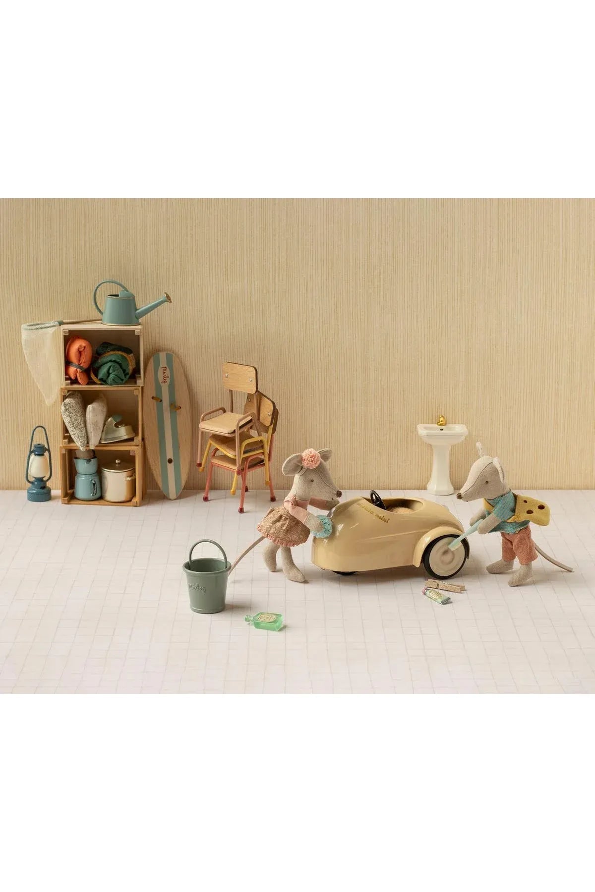 Car, Mouse - Wheat van Maileg | Kids Conceptstore Le Fanfare