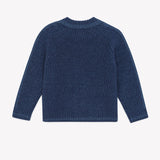 Cardi pimpon - Sailor blue van BONTON | Kids Conceptstore Le Fanfare