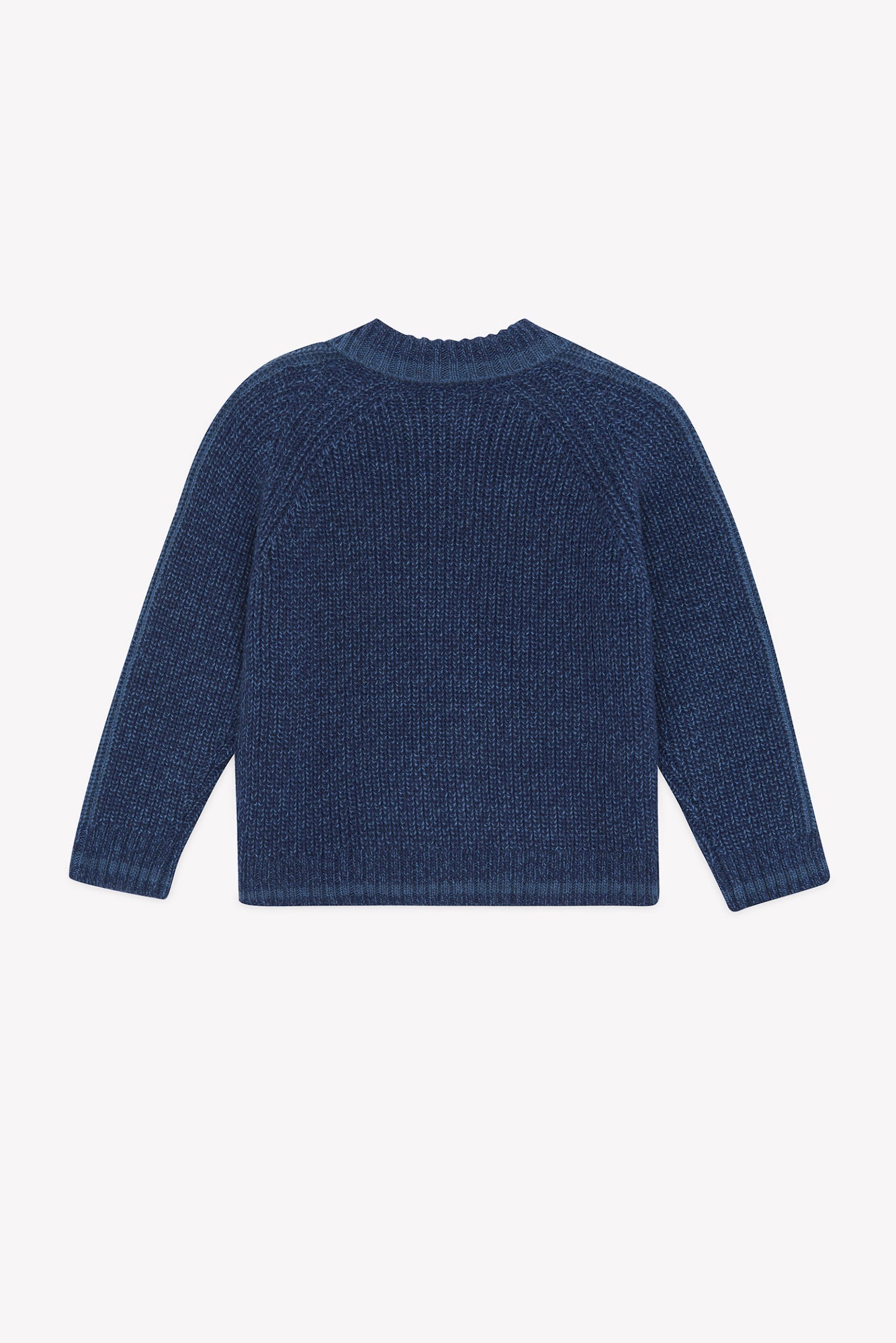 Cardi pimpon - Sailor blue van BONTON | Kids Conceptstore Le Fanfare