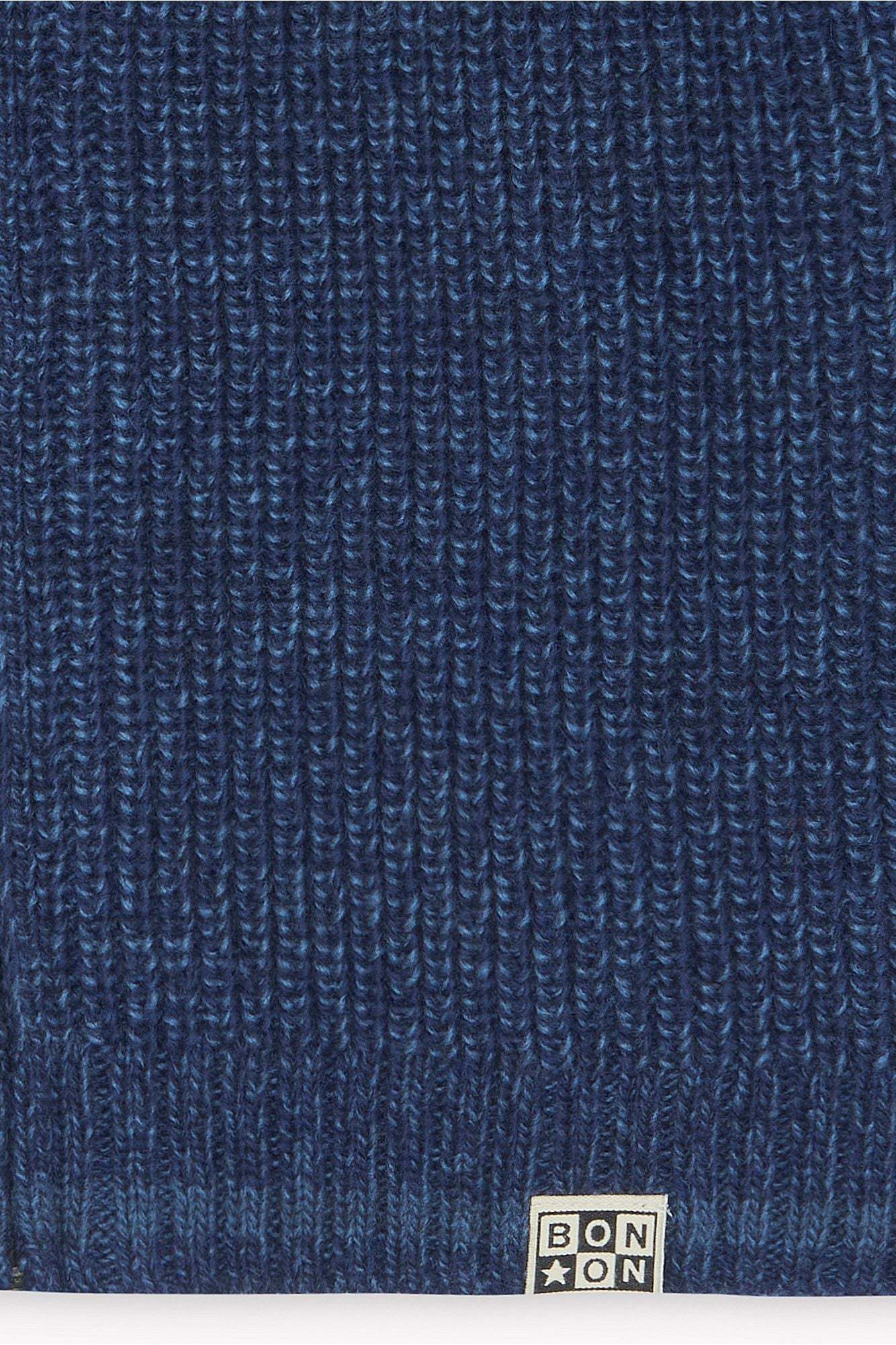 Cardi pimpon - Sailor blue van BONTON | Kids Conceptstore Le Fanfare