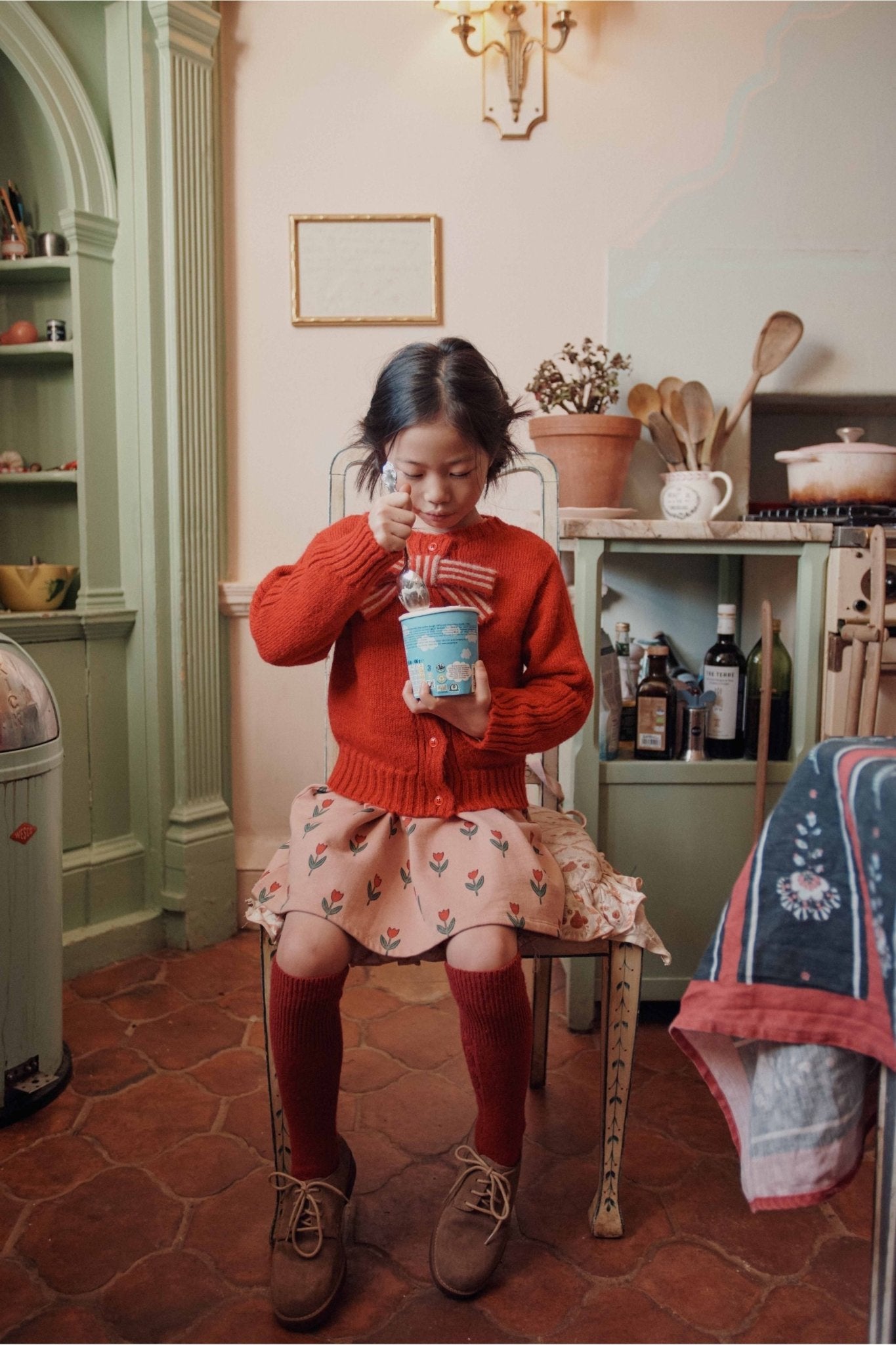 Cardigan noeud - Mars van Emile et Ida | Kids Conceptstore Le Fanfare