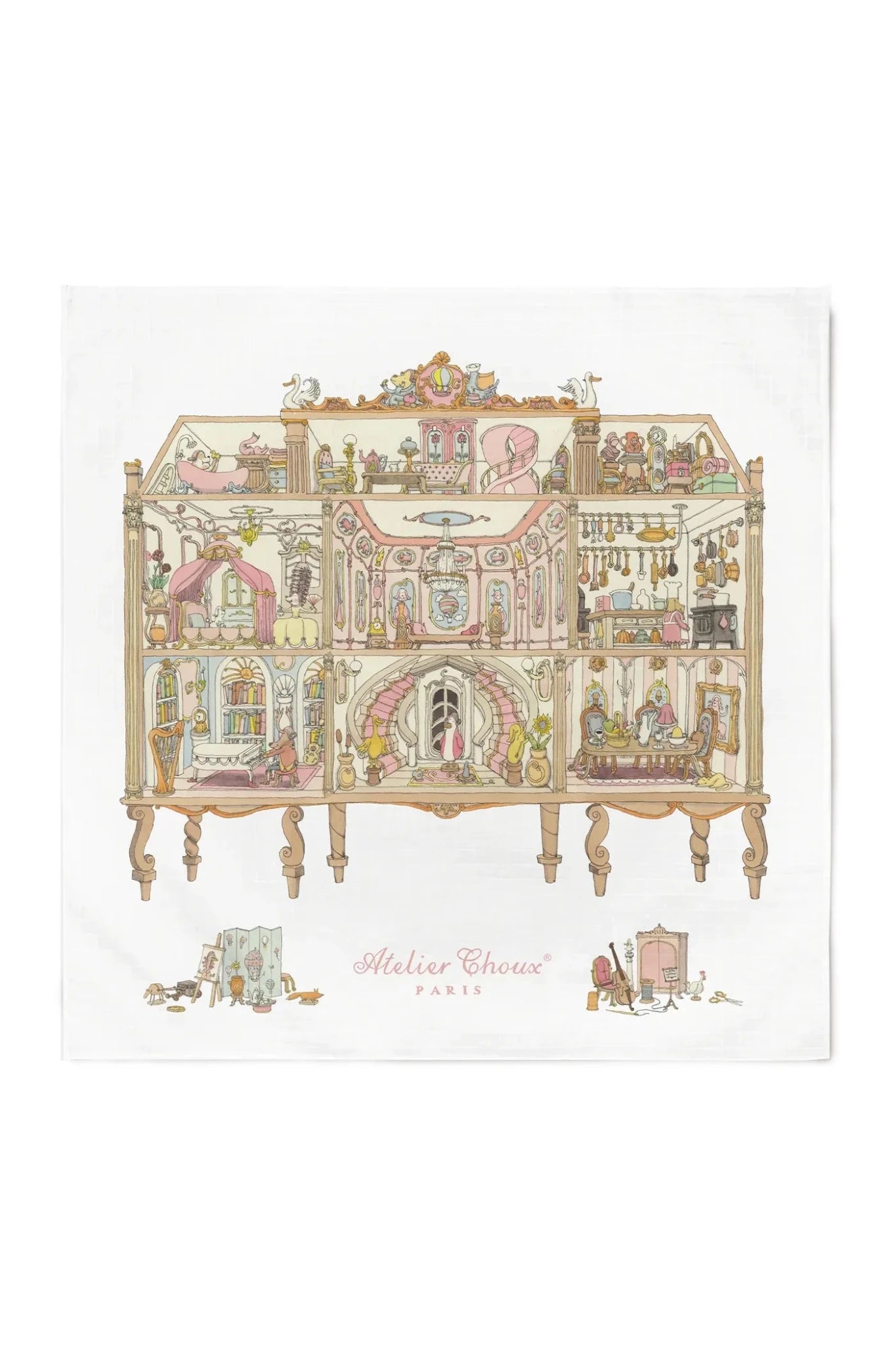 Carré - Dollhouse van Atelier Choux | Kids Conceptstore Le Fanfare