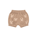 Carson Bloomers - Fluffy Bunnies - Rose Mocha van Donsje Amsterdam | Kids Conceptstore Le Fanfare