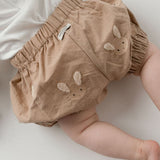 Carson Bloomers - Fluffy Bunnies - Rose Mocha van Donsje Amsterdam | Kids Conceptstore Le Fanfare