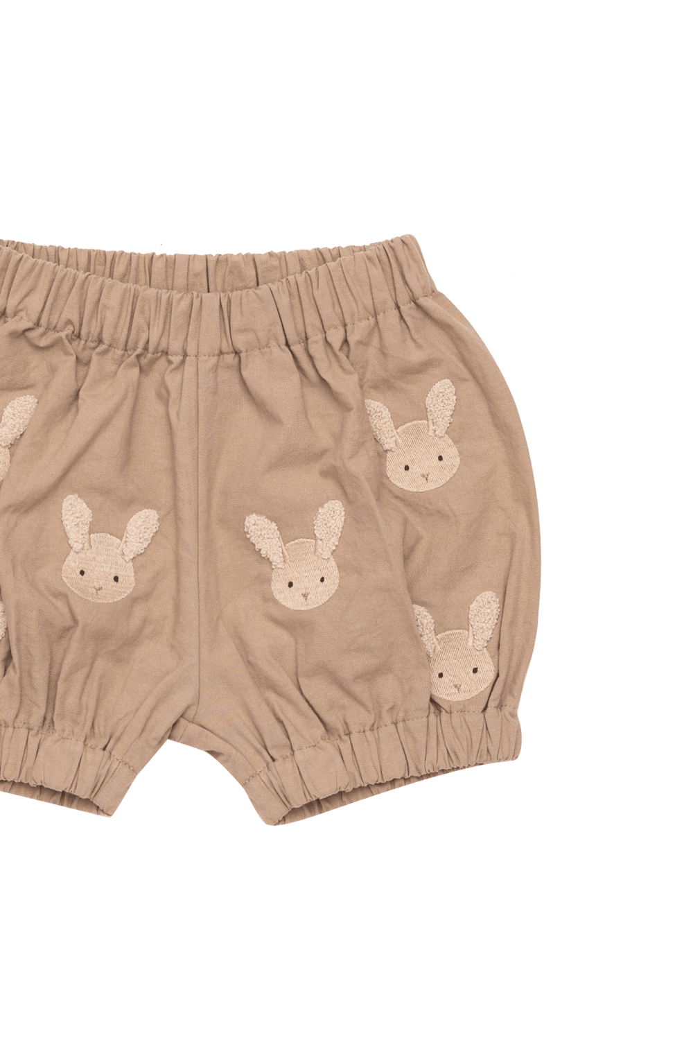 Carson Bloomers - Fluffy Bunnies - Rose Mocha van Donsje Amsterdam | Kids Conceptstore Le Fanfare