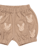 Carson Bloomers - Fluffy Bunnies - Rose Mocha van Donsje Amsterdam | Kids Conceptstore Le Fanfare