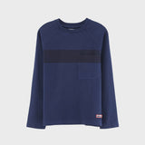 Casey t-shirt - Black iris van Bellerose | Kids Conceptstore Le Fanfare