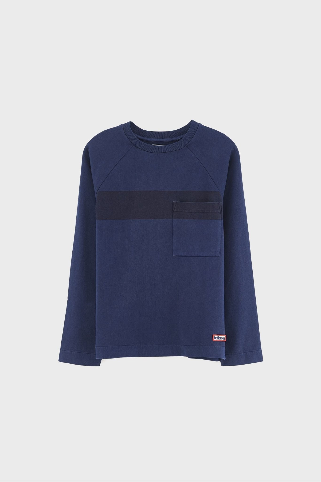 Casey t-shirt - Black iris van Bellerose | Kids Conceptstore Le Fanfare