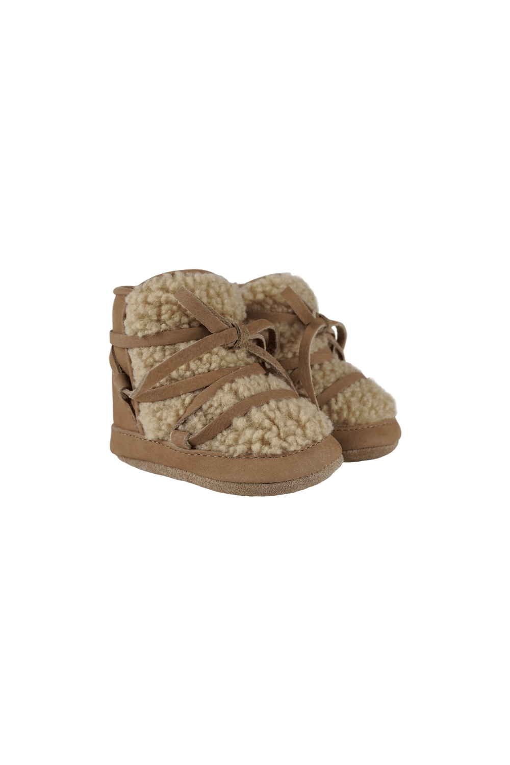 Cassi Booties - Truffle Nubuck van Donsje Amsterdam | Kids Conceptstore Le Fanfare