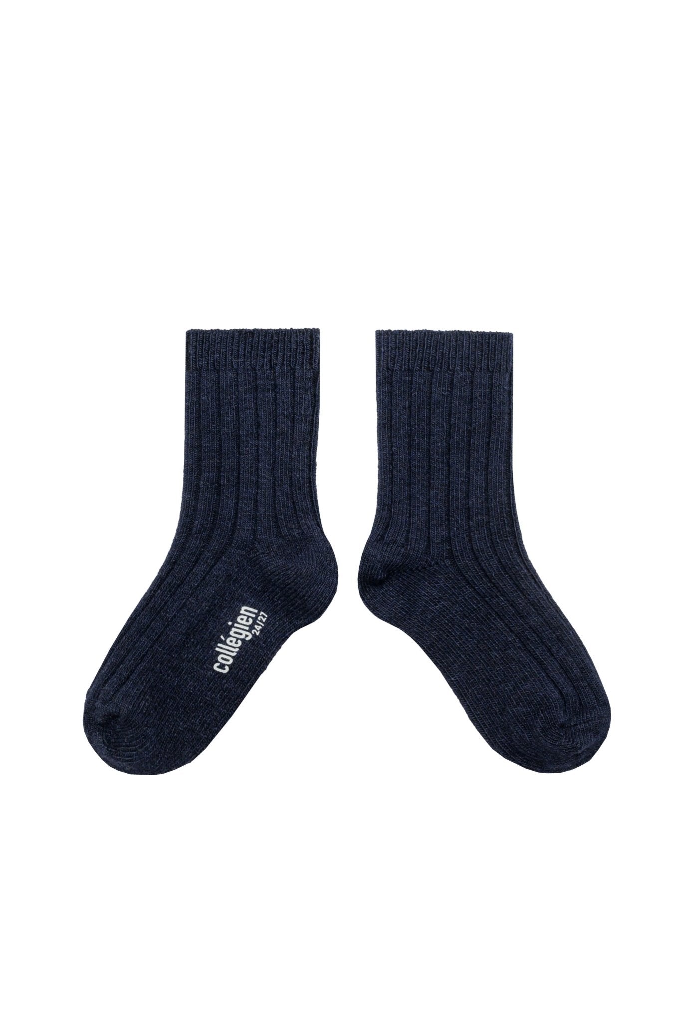 Chamois - Chaussettes a cotes cachemire et laine Merinos - Douce Nuit van Collegien | Kids Conceptstore Le Fanfare