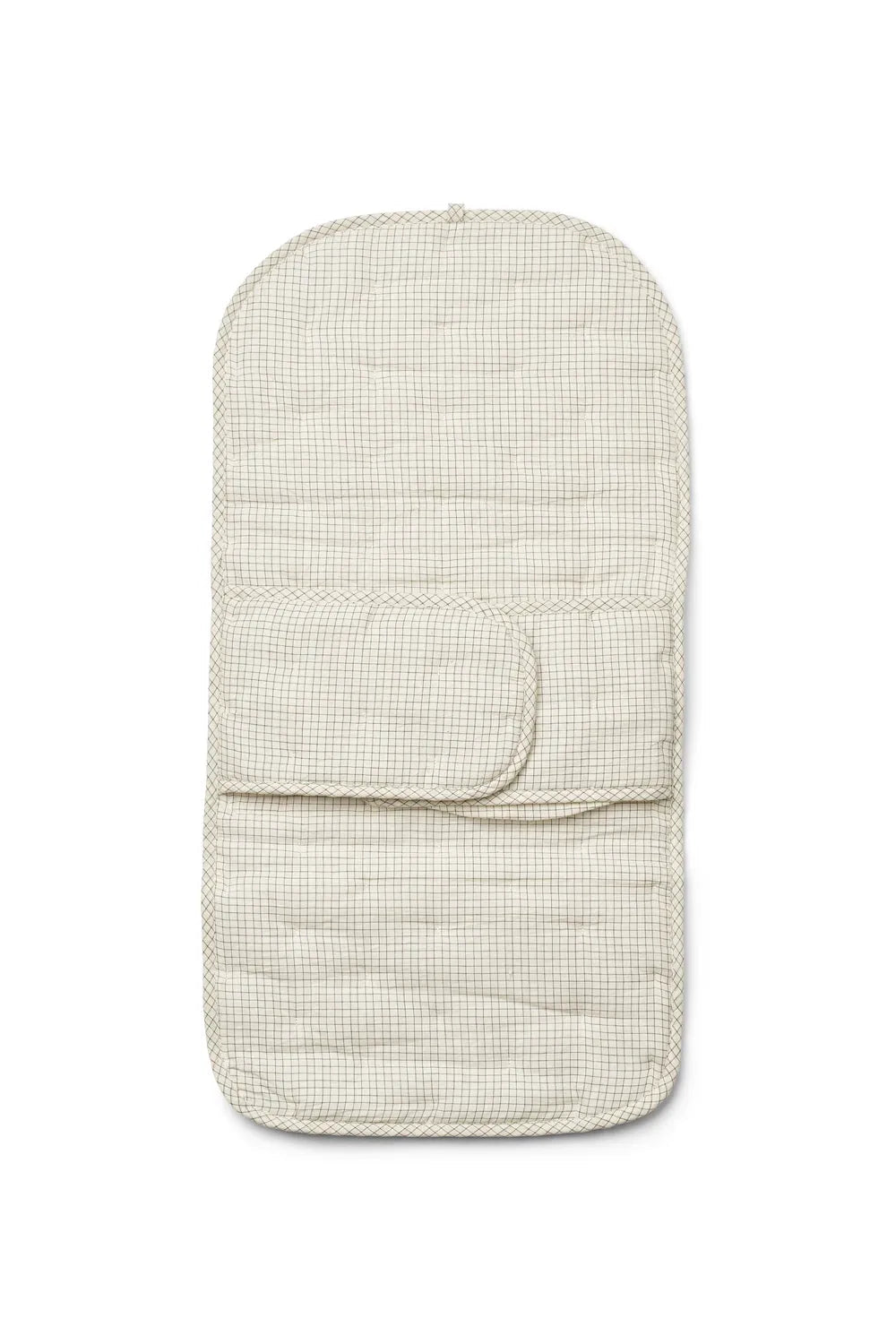 Changing Mat Deep Lake Check Seersucker Home van MarMar Copenhagen | Kids Conceptstore Le Fanfare