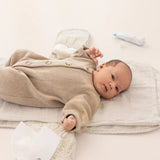 Changing Mat Deep Lake Check Seersucker Home van MarMar Copenhagen | Kids Conceptstore Le Fanfare