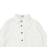 Chee Shirt - Crispy White van Donsje Amsterdam | Kids Conceptstore Le Fanfare