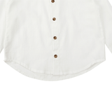 Chee Shirt - Crispy White van Donsje Amsterdam | Kids Conceptstore Le Fanfare