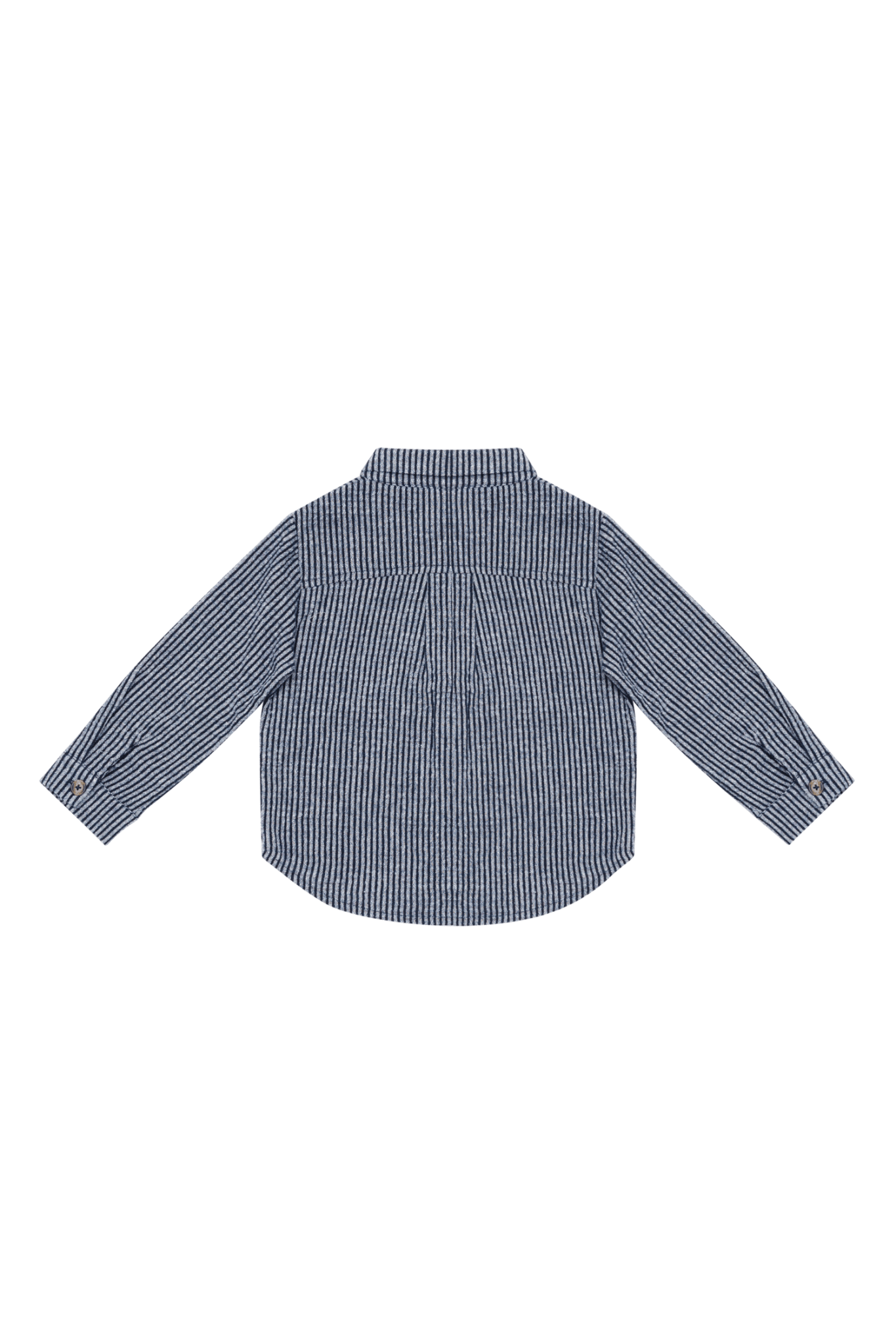 Chee Shirt - Navy Blue - White Striped van Donsje Amsterdam | Kids Conceptstore Le Fanfare