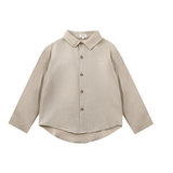 Chee Shirt - Taupe van Donsje Amsterdam | Kids Conceptstore Le Fanfare
