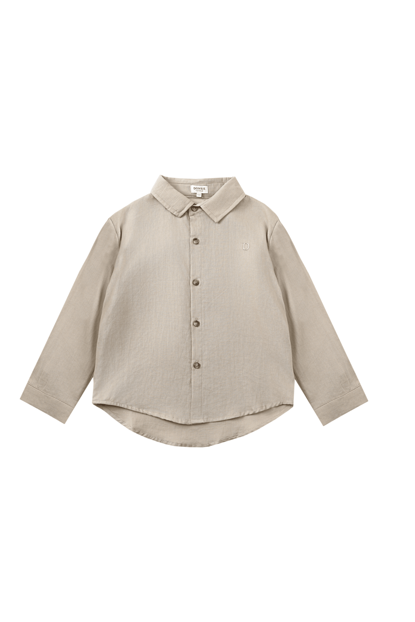 Chee Shirt - Taupe van Donsje Amsterdam | Kids Conceptstore Le Fanfare