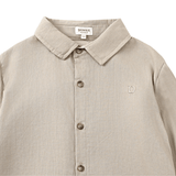 Chee Shirt - Taupe van Donsje Amsterdam | Kids Conceptstore Le Fanfare