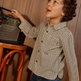 Chemise pafbb - Mini check sunday van BONTON | Kids Conceptstore Le Fanfare