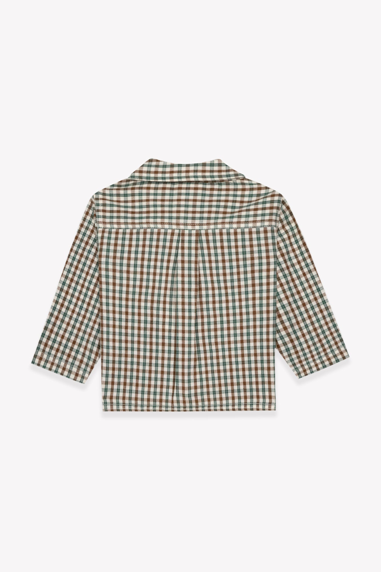 Chemise pafbb - Mini check sunday van BONTON | Kids Conceptstore Le Fanfare