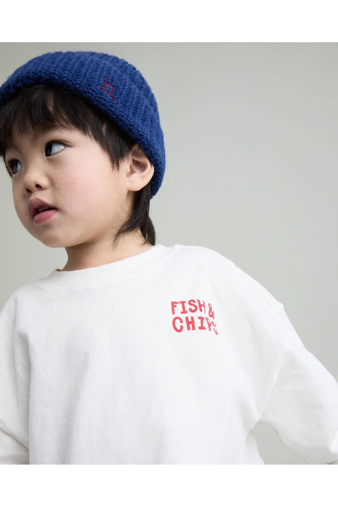 Chips t-shirt - Off white van Búho | Kids Conceptstore Le Fanfare