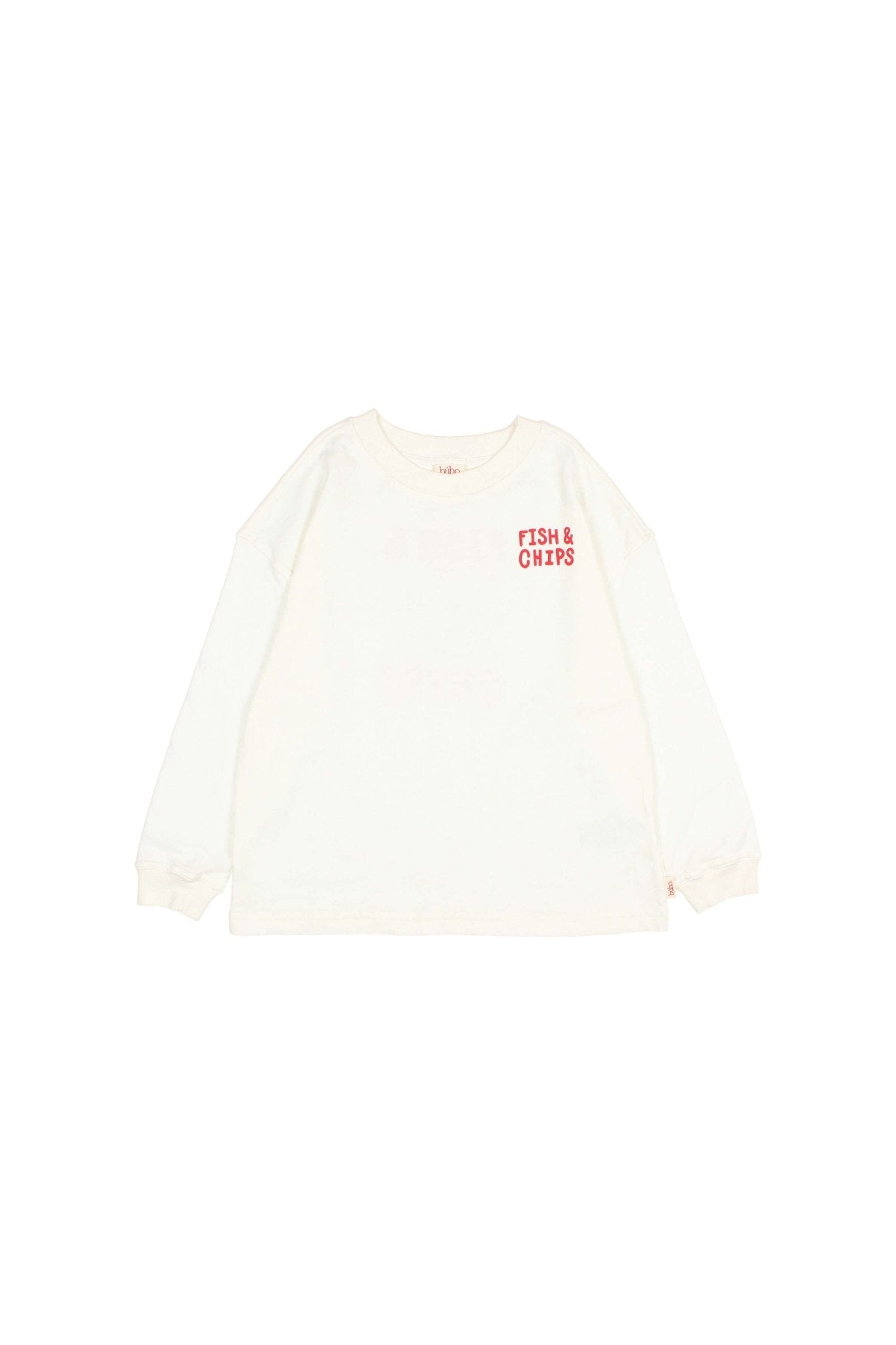 Chips t-shirt - Off white van Búho | Kids Conceptstore Le Fanfare