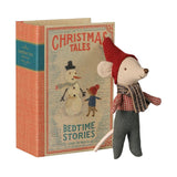 Christmas mouse, Baby in book van Maileg | Kids Conceptstore Le Fanfare