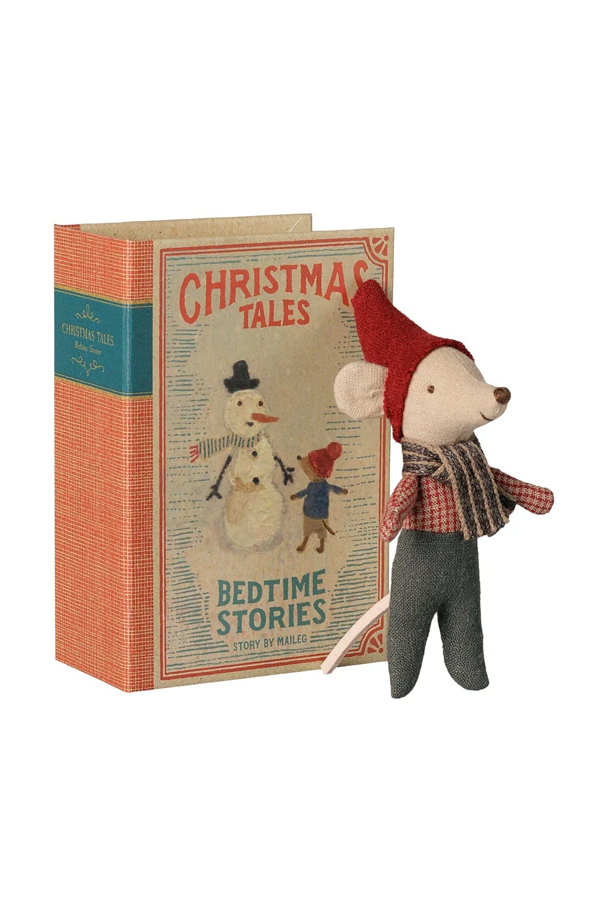 Christmas mouse, Baby in book van Maileg | Kids Conceptstore Le Fanfare