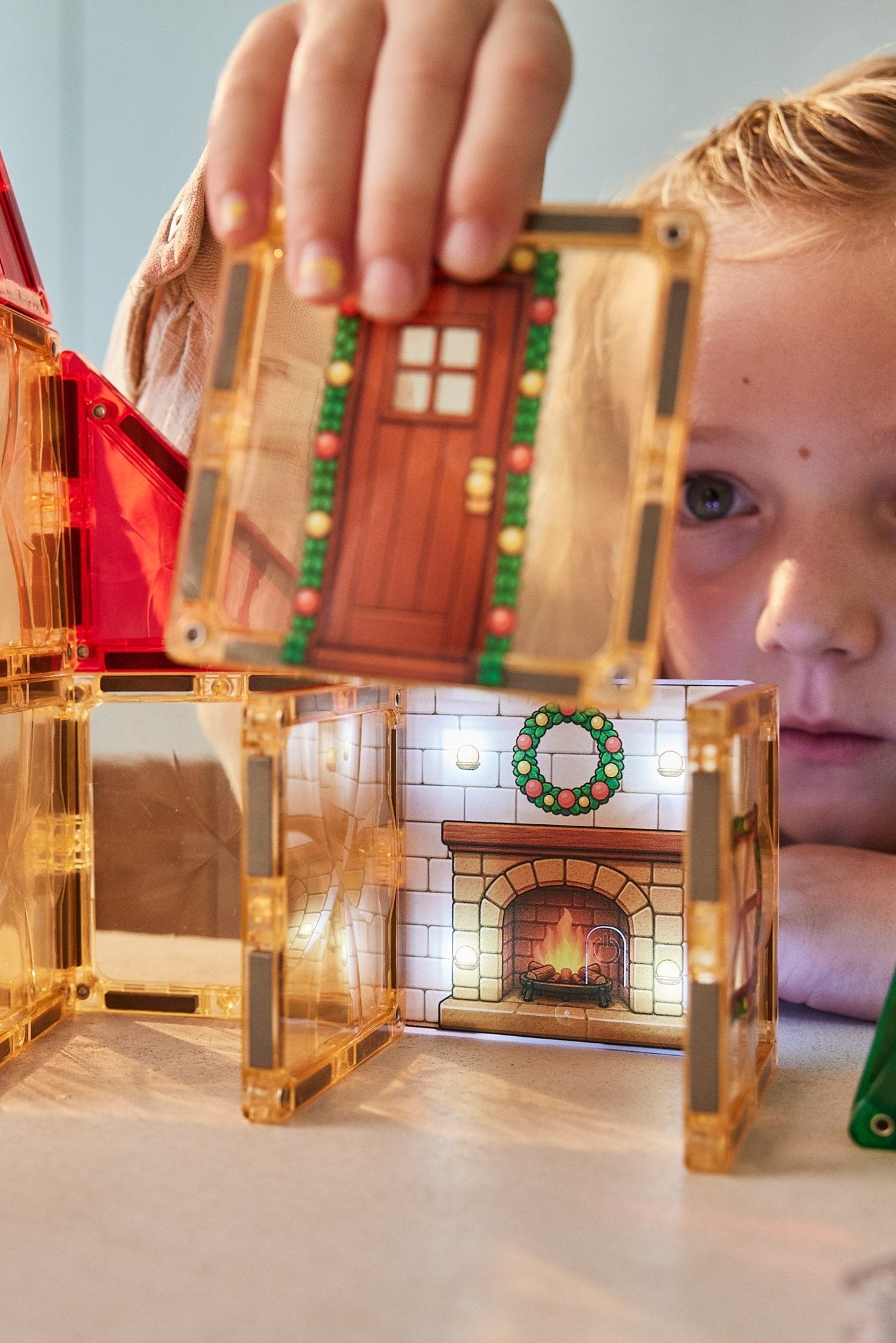 Christmas Village Advent Calendar | 46 pieces van Cleverclixx | Kids Conceptstore Le Fanfare