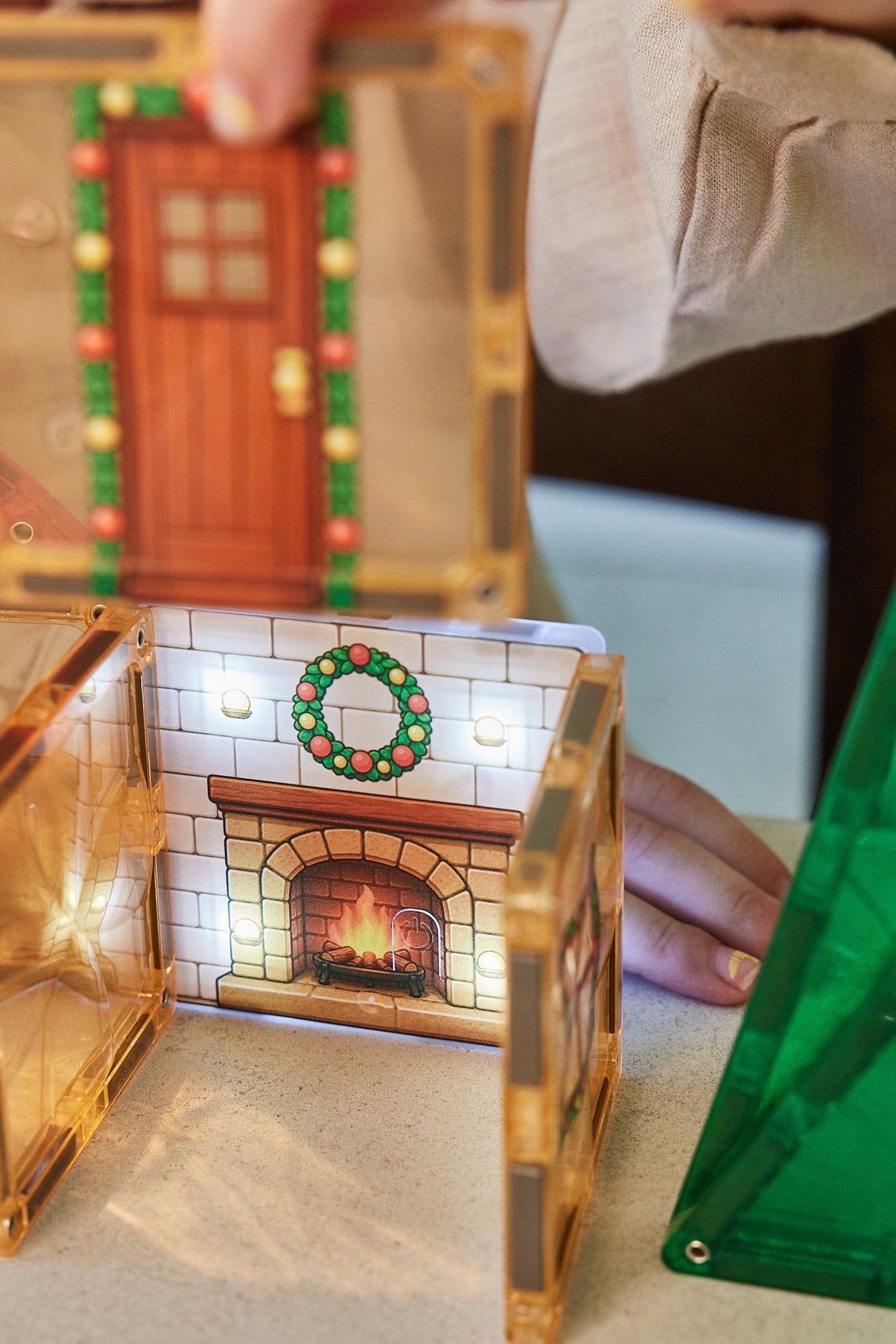 Christmas Village Advent Calendar | 46 pieces van Cleverclixx | Kids Conceptstore Le Fanfare